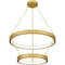 Quoizel Ozara Pendant Led Light Antique Brass PCOZA2827A - alternate 5